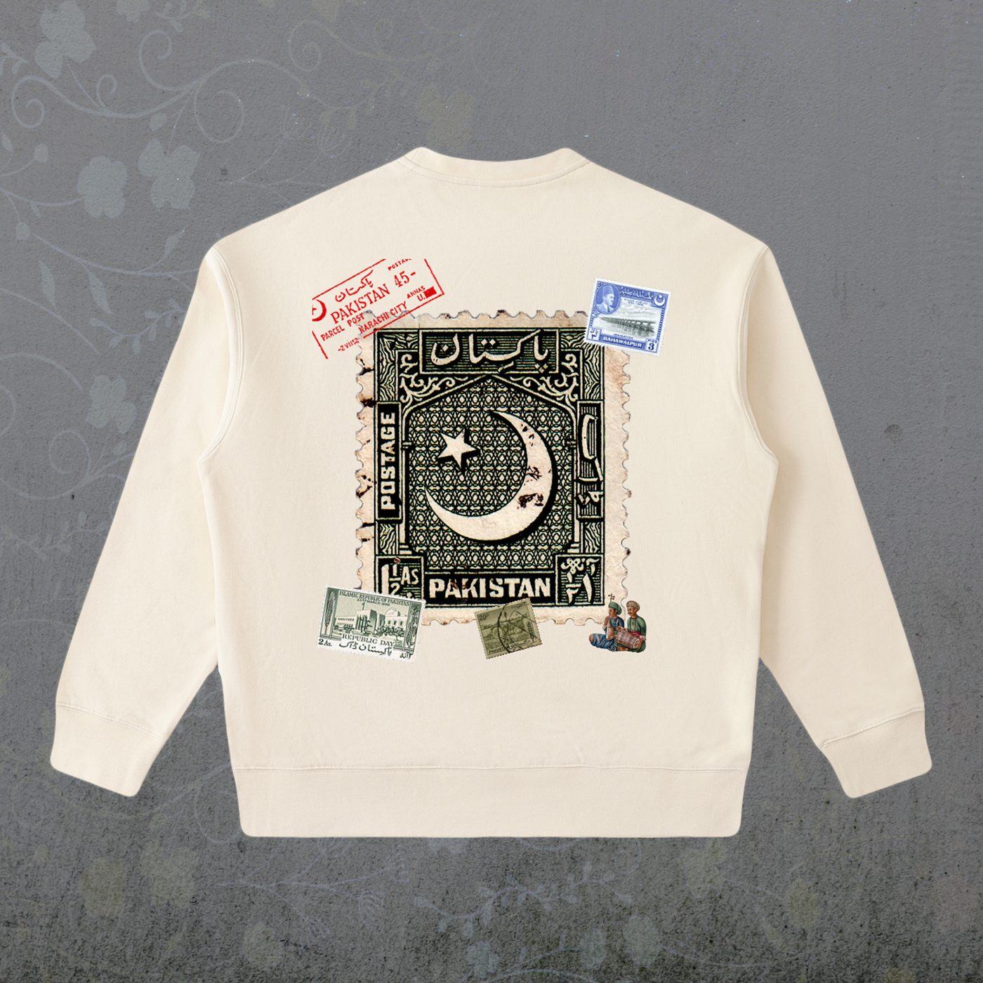 "Mahar" Sweatshirt (Cream)