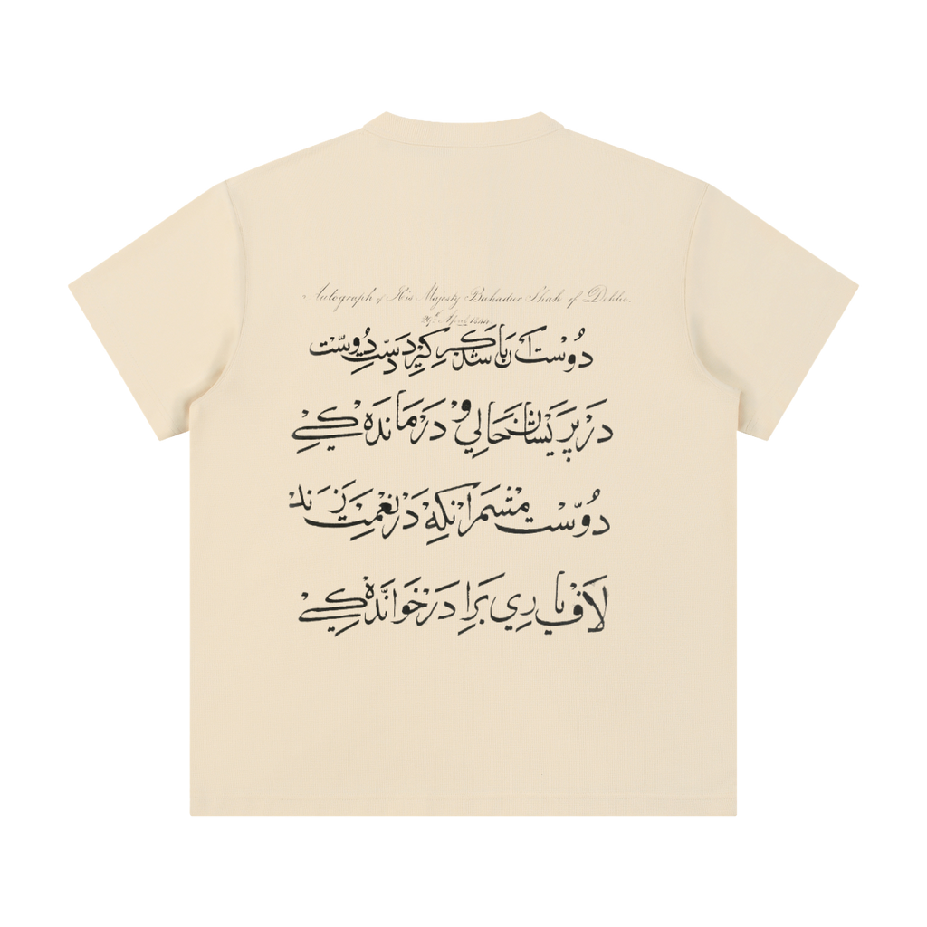 “Last Mughal” Henley Shirt