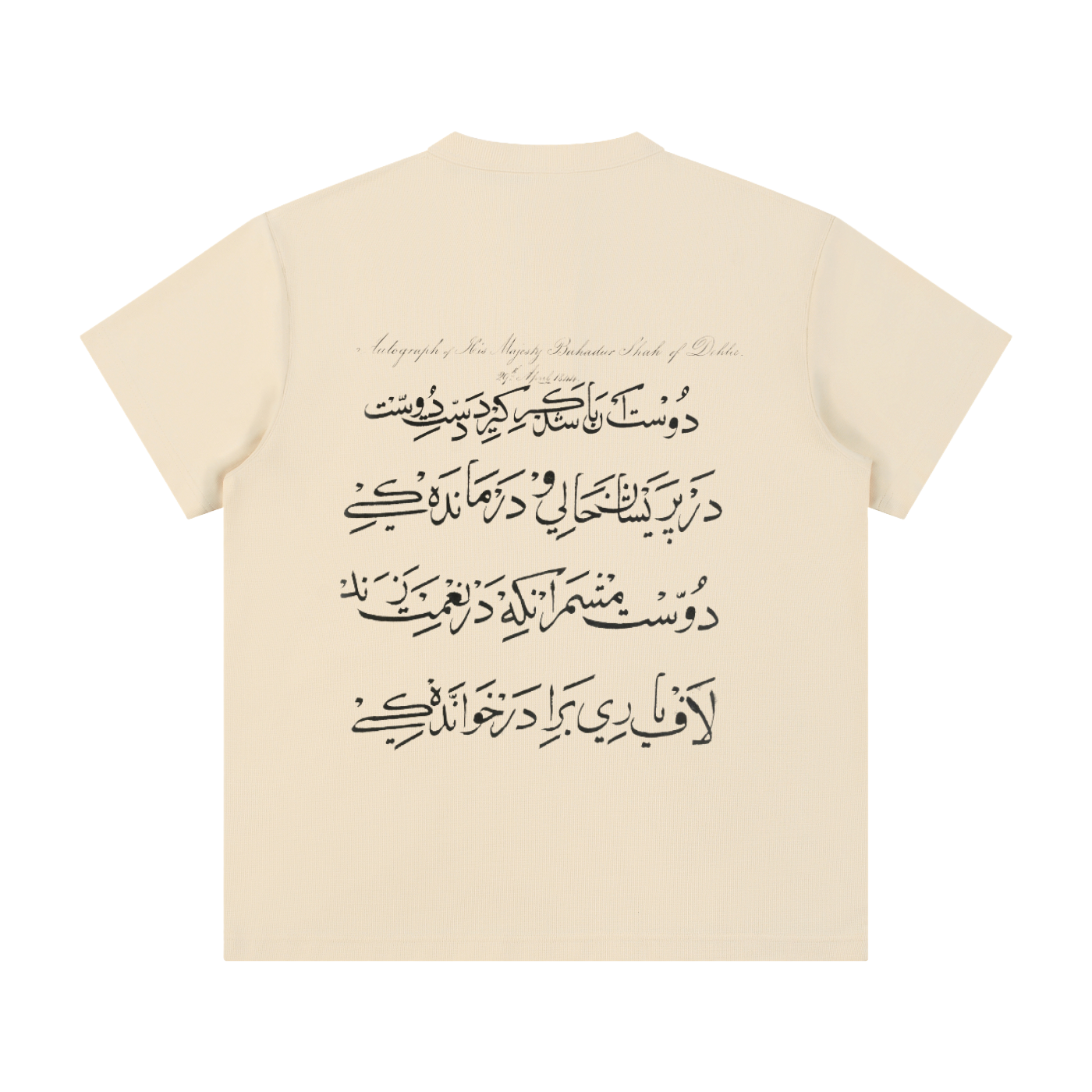 “Last Mughal” Henley Shirt