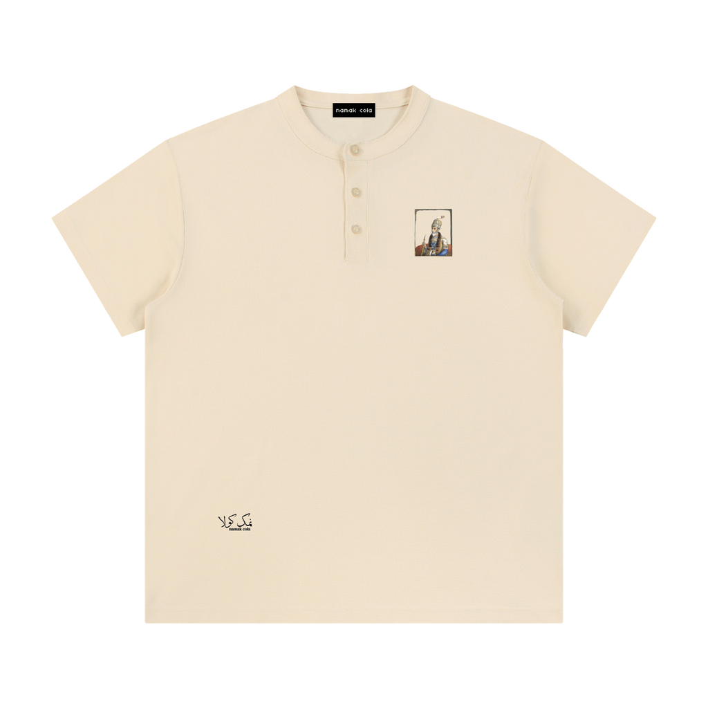 “Last Mughal” Henley Shirt