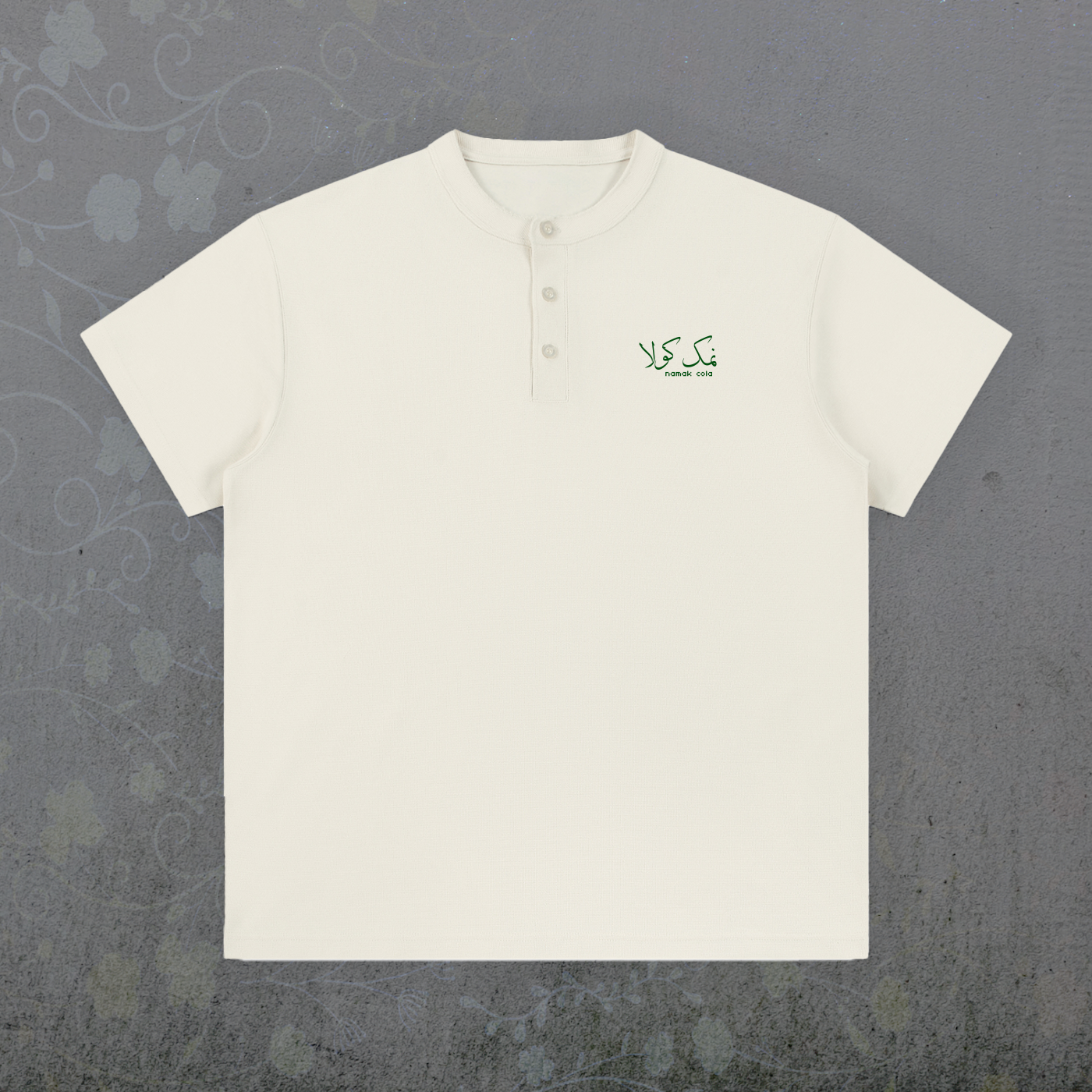 "Exit" Henley (White)