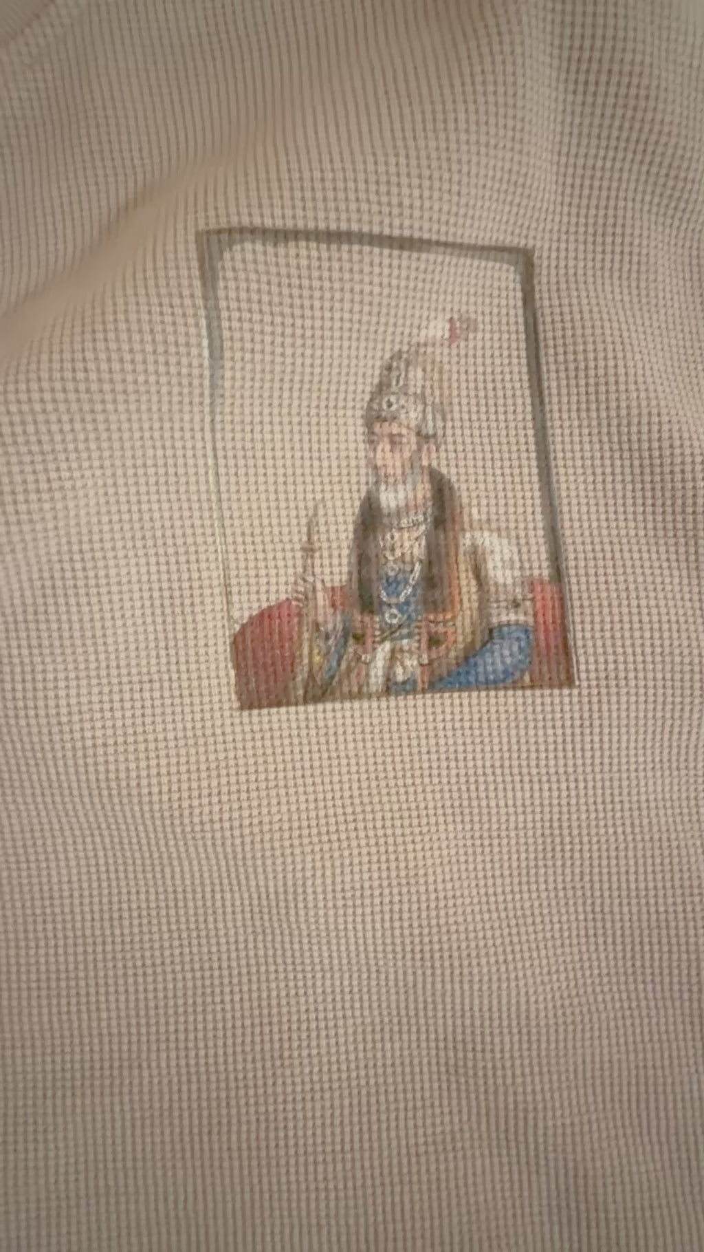 "Fallen Mughal" Waffle Shirt