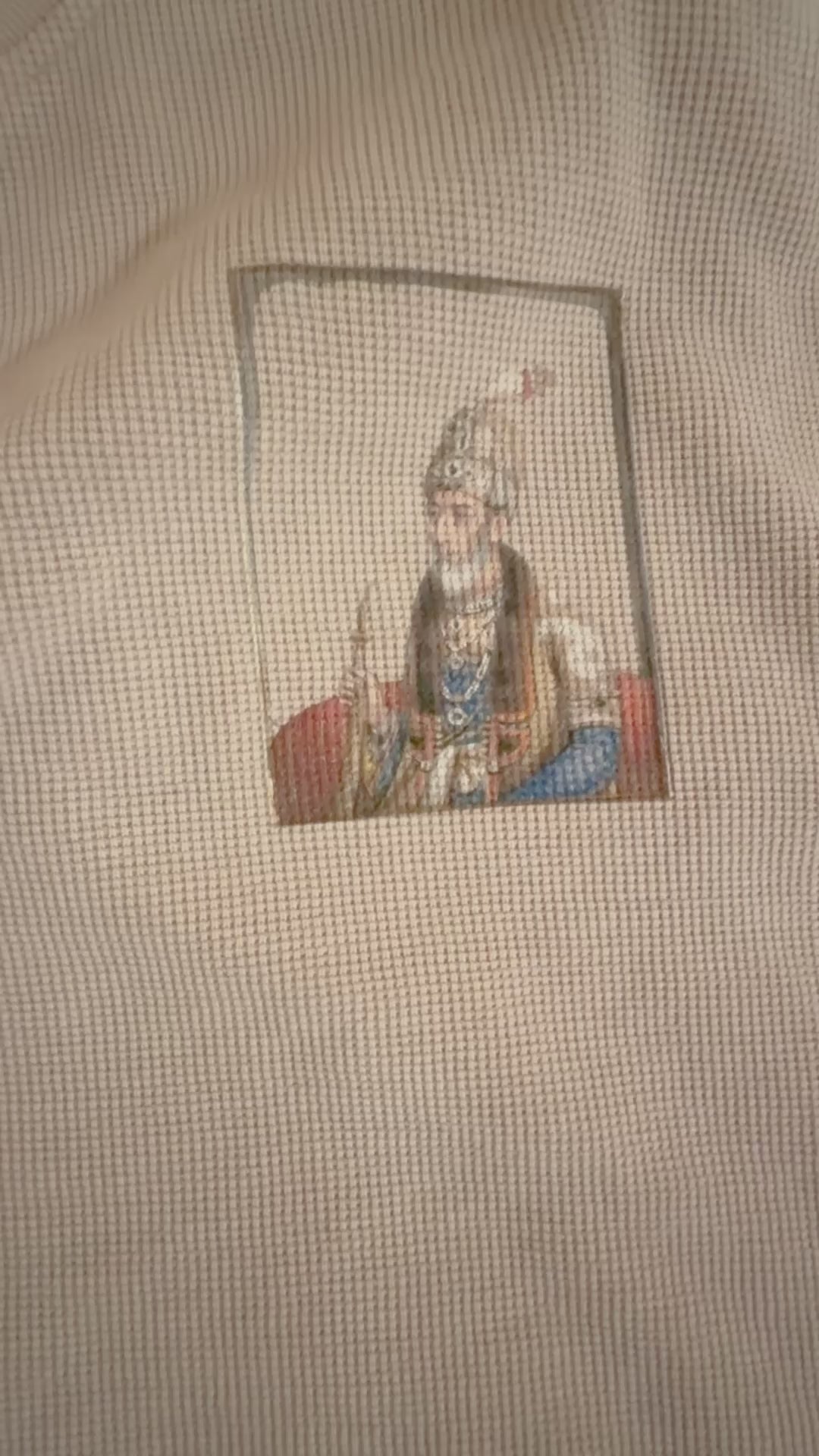 "Fallen Mughal" Waffle Shirt